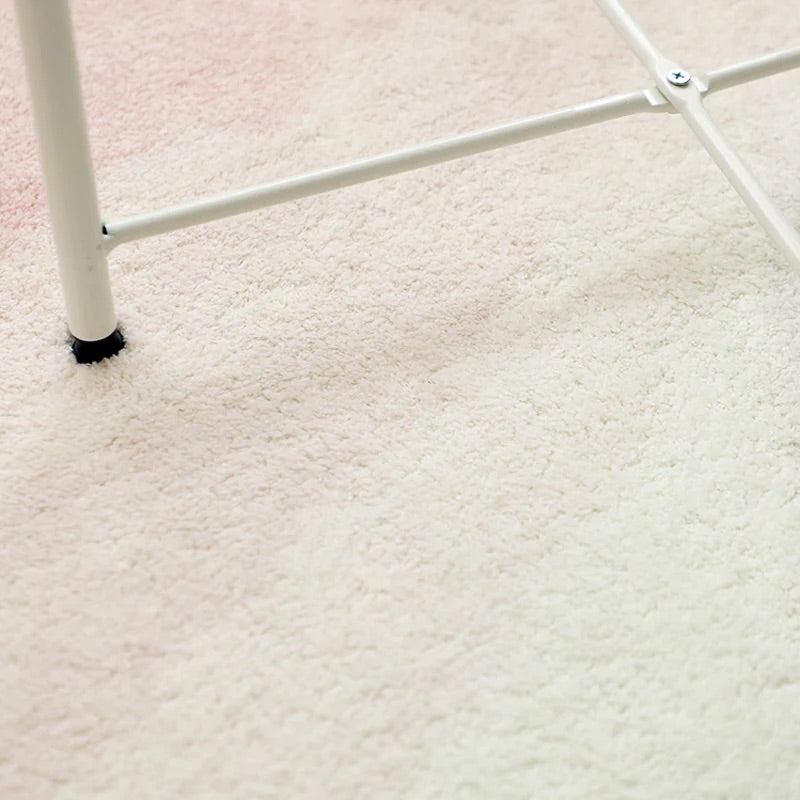 カラフル 水彩画風 選べる3種 もふもふ カーペット